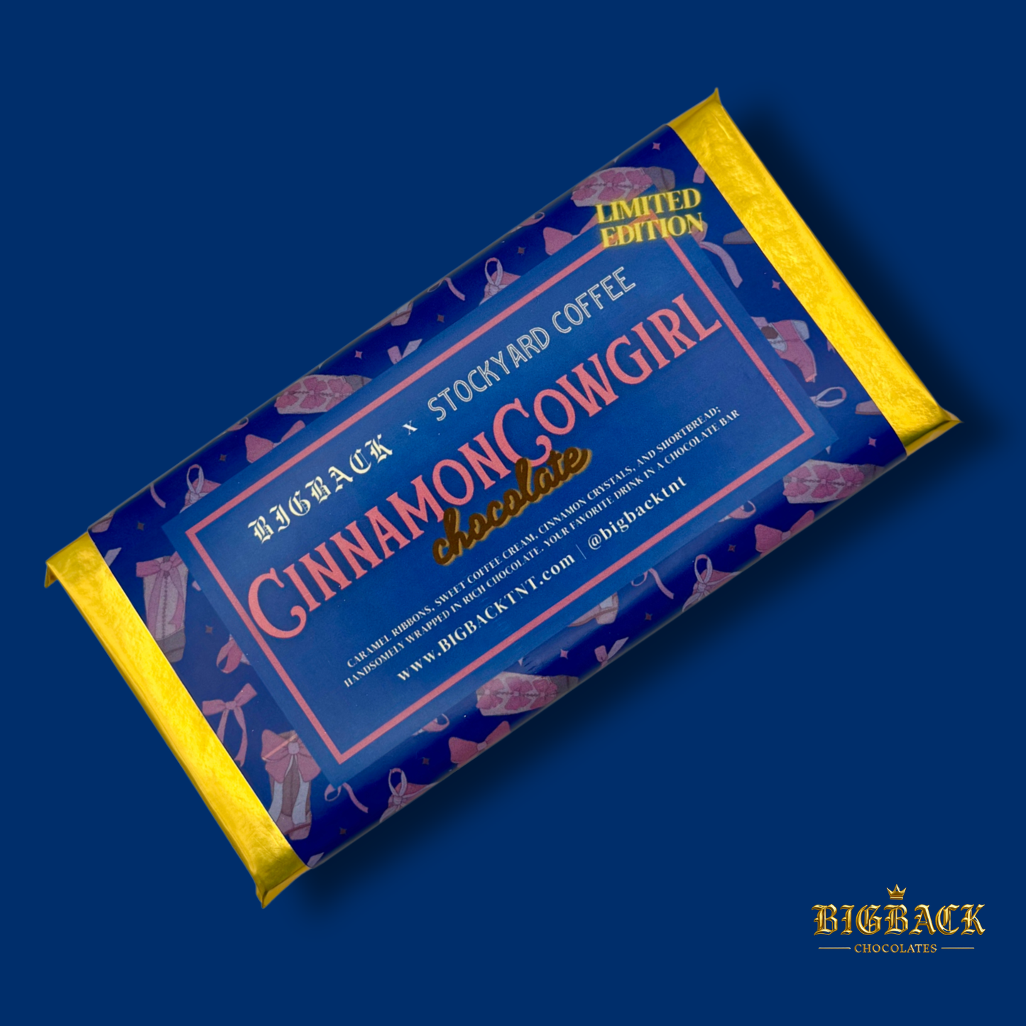 Big Back x Stockyard Coffee Cinnamon Cowgirl Chocolate